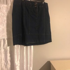 Jean skirt!!
